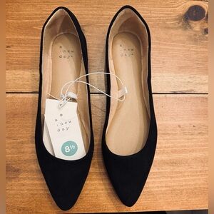 A New Day Women's Black Flats